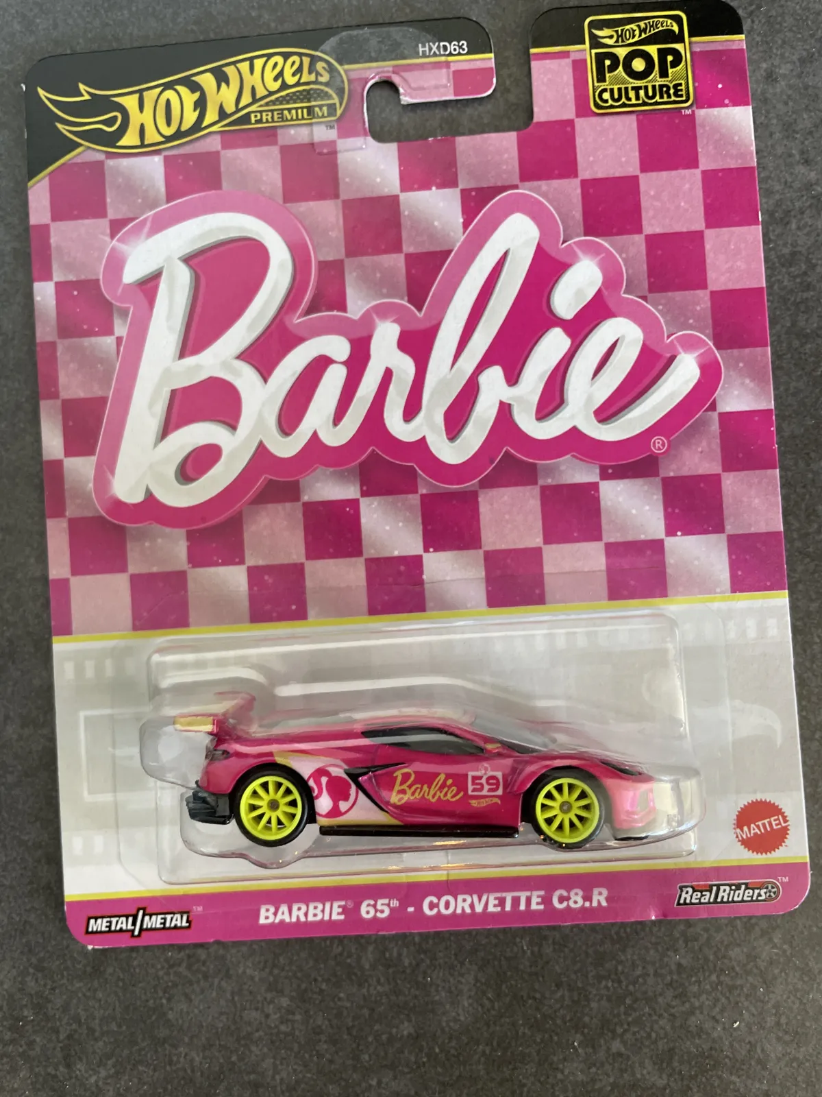 Corvette C8.R Barbie  - Premium Pop Culture
